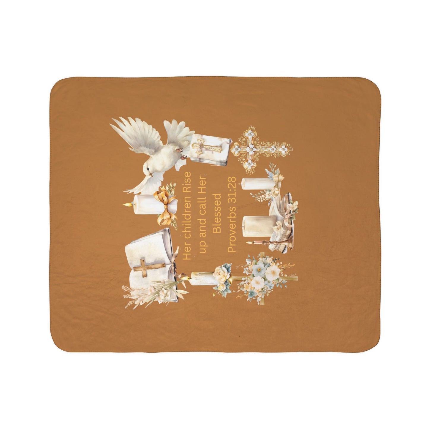 Proverbs 31:28 She is Blessed Cozy Faith