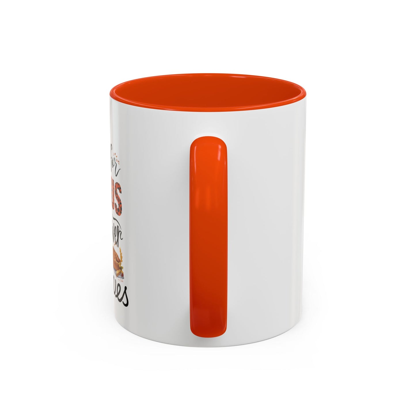 Fall for Jesus, He Never Leaves Mug