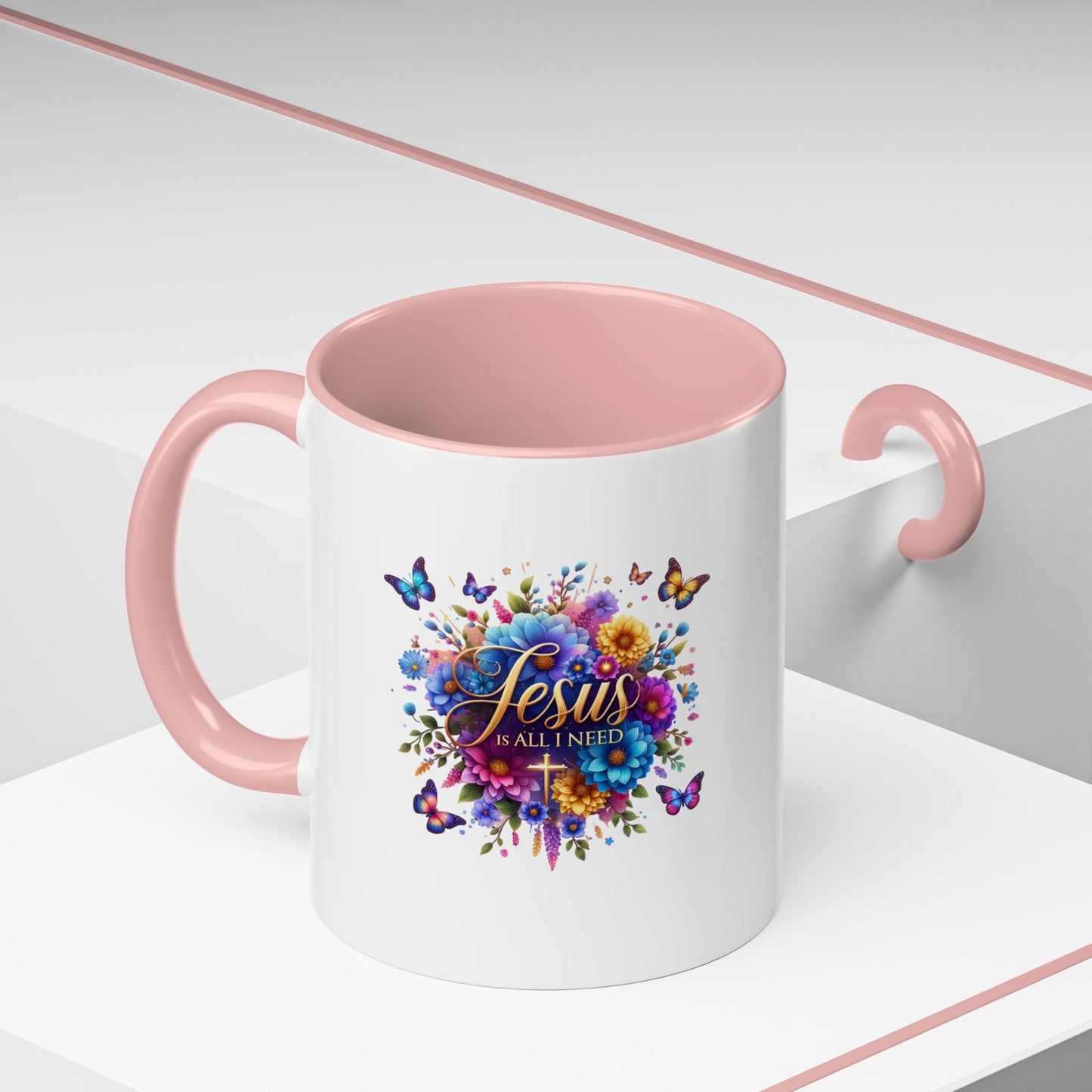 Jesus is all I Need Mug