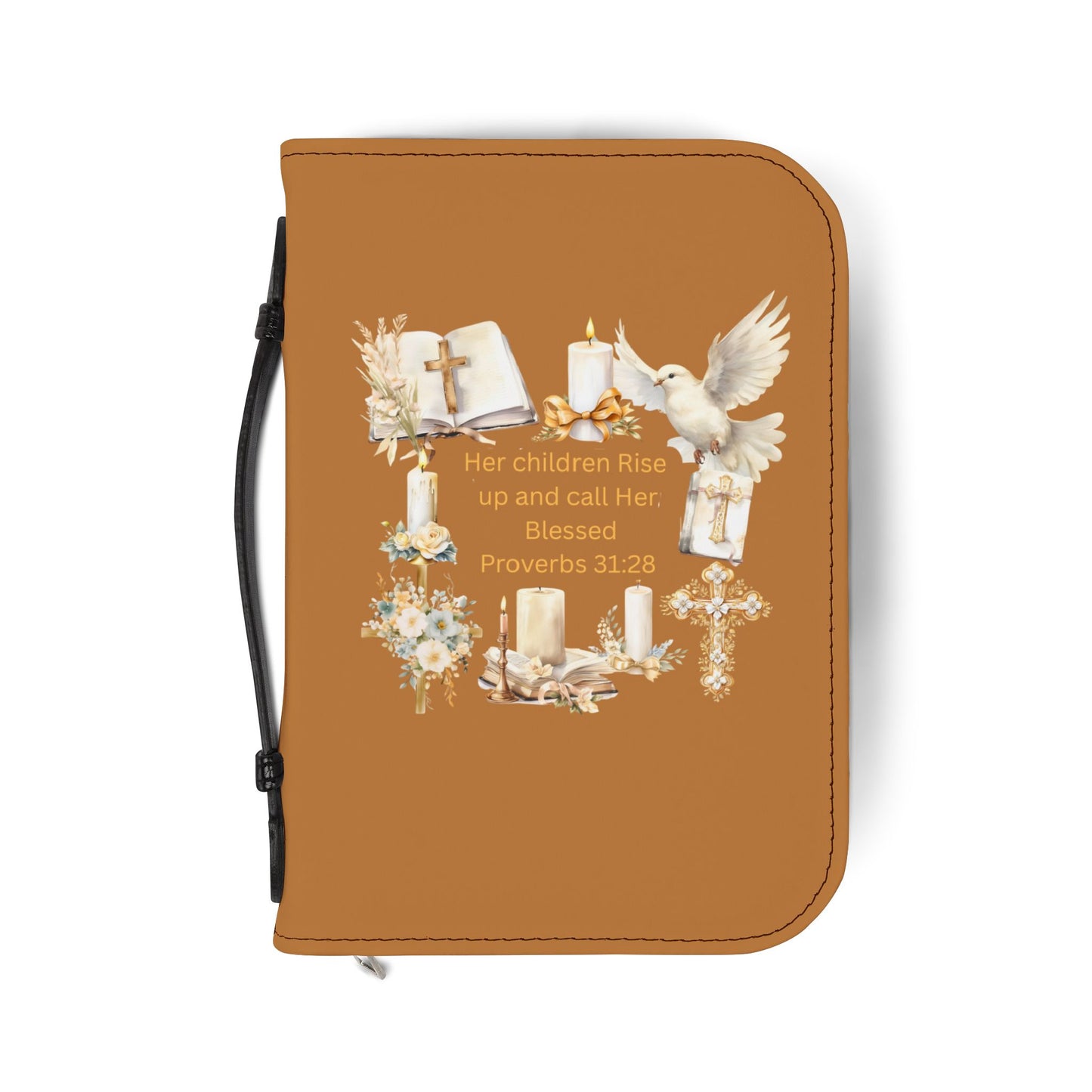 She Is Blessed Proverbs 31:28 Faith Bible Cover