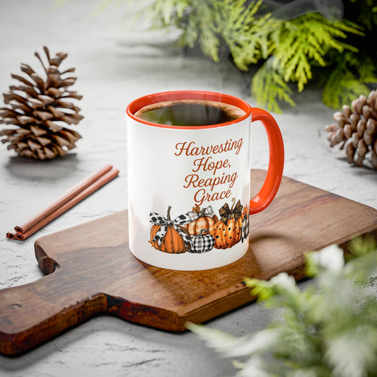 Harvesting Hope, Reaping Grace Mug