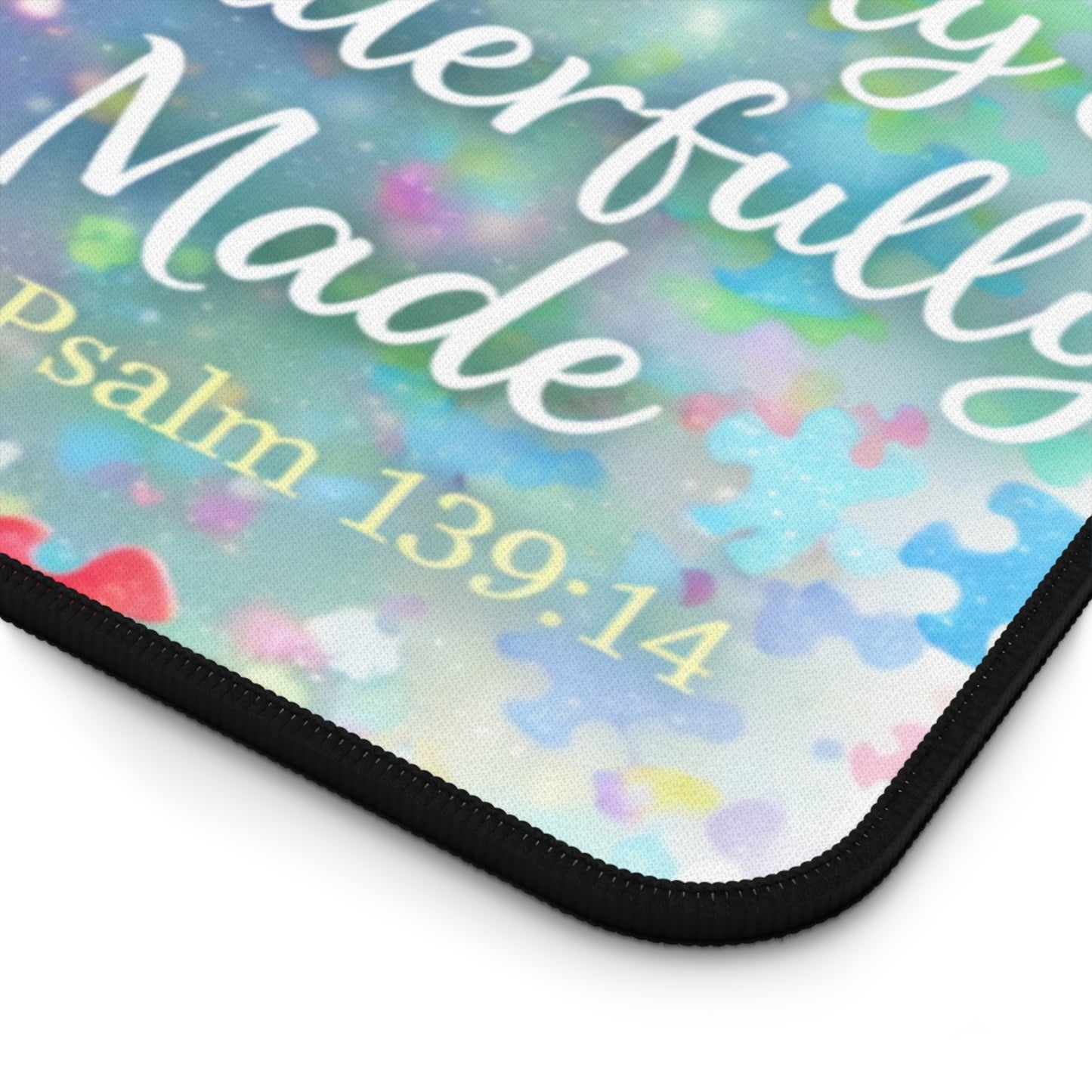 Fearfully & Wonderfully Made Faith Cross Mouse Pad