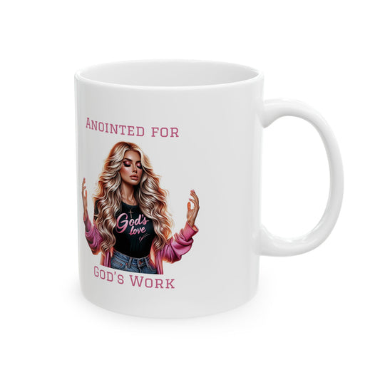 Anointed for God's Work Mug
