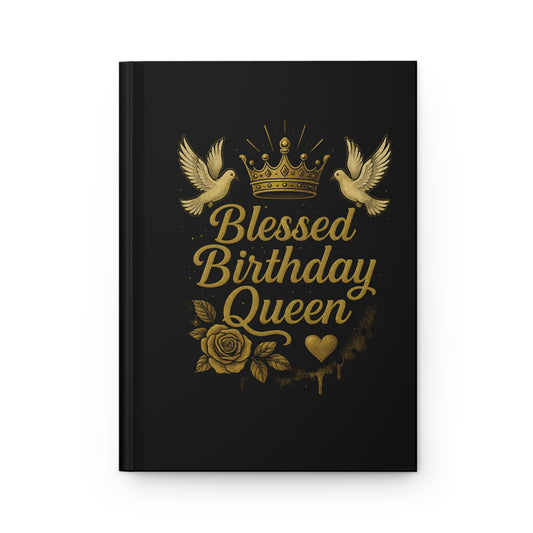 Blessed Birthday Queen Journal (Gold)