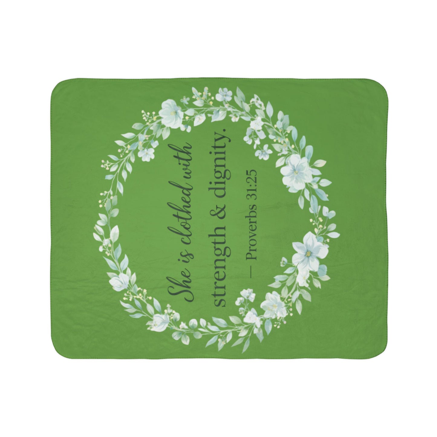 Wrapped in Strength & Dignity Proverbs 31:25 Cozy Faith