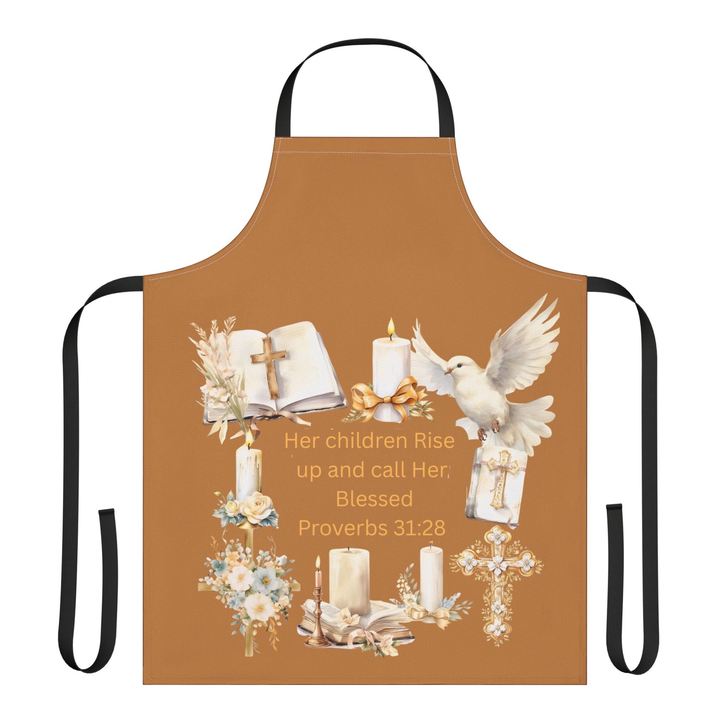She Is Blessed Proverbs 31:28 Faith Apron