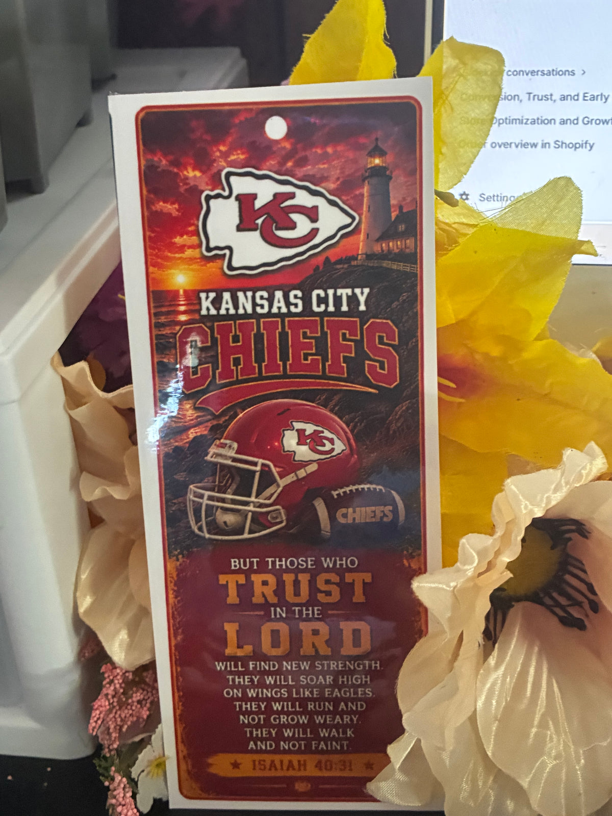 Blessed Game Day Bookmark