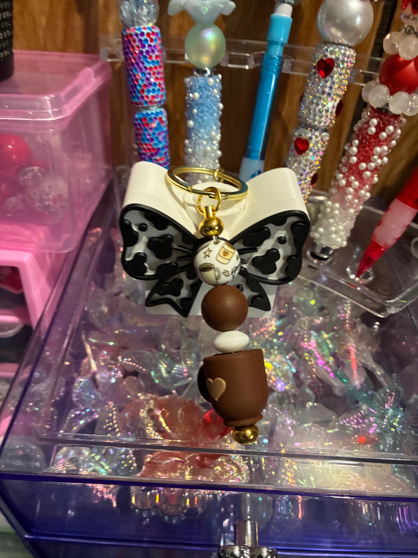Blessed Bling Keychain