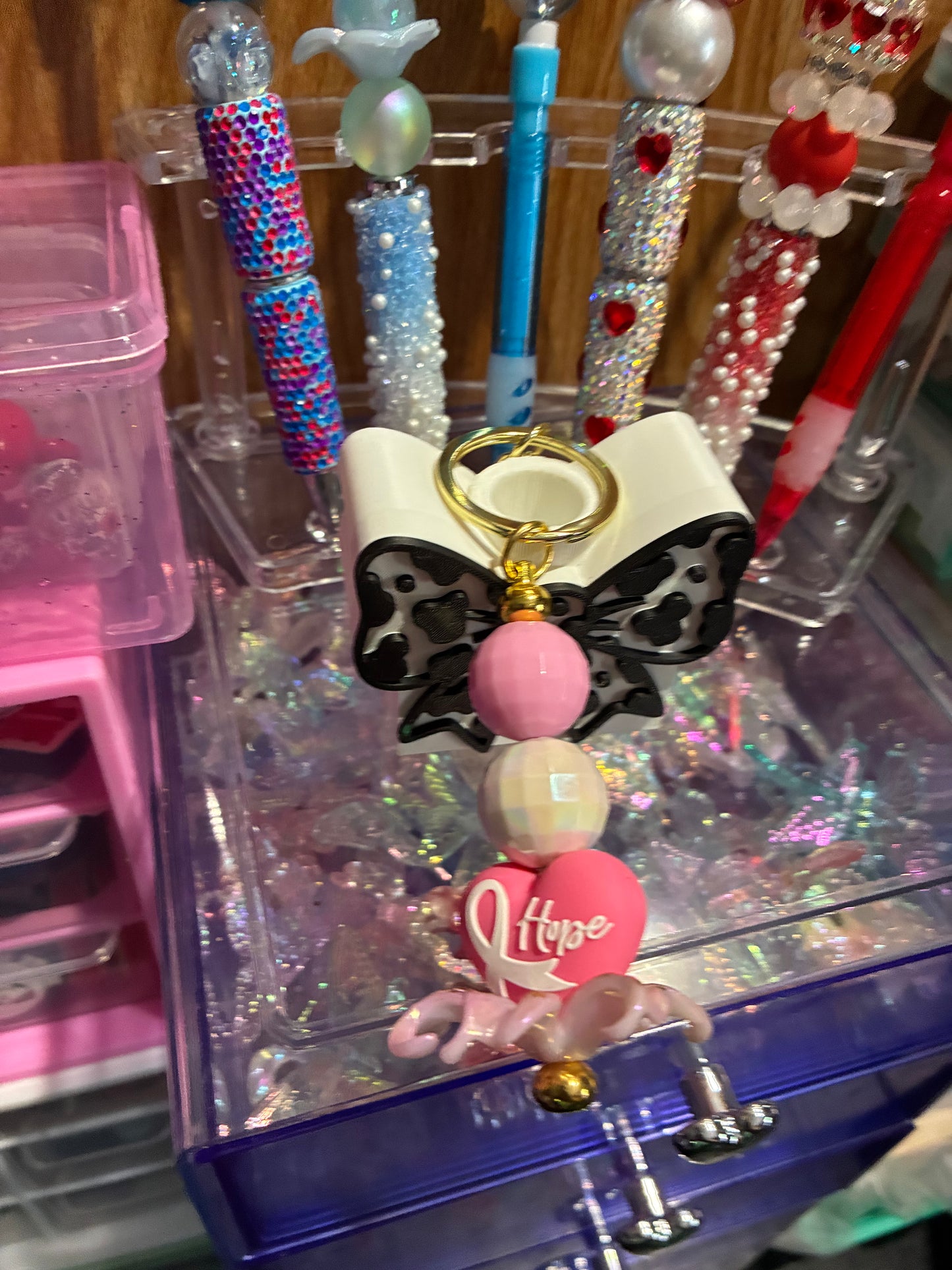 Blessed Bling Keychain