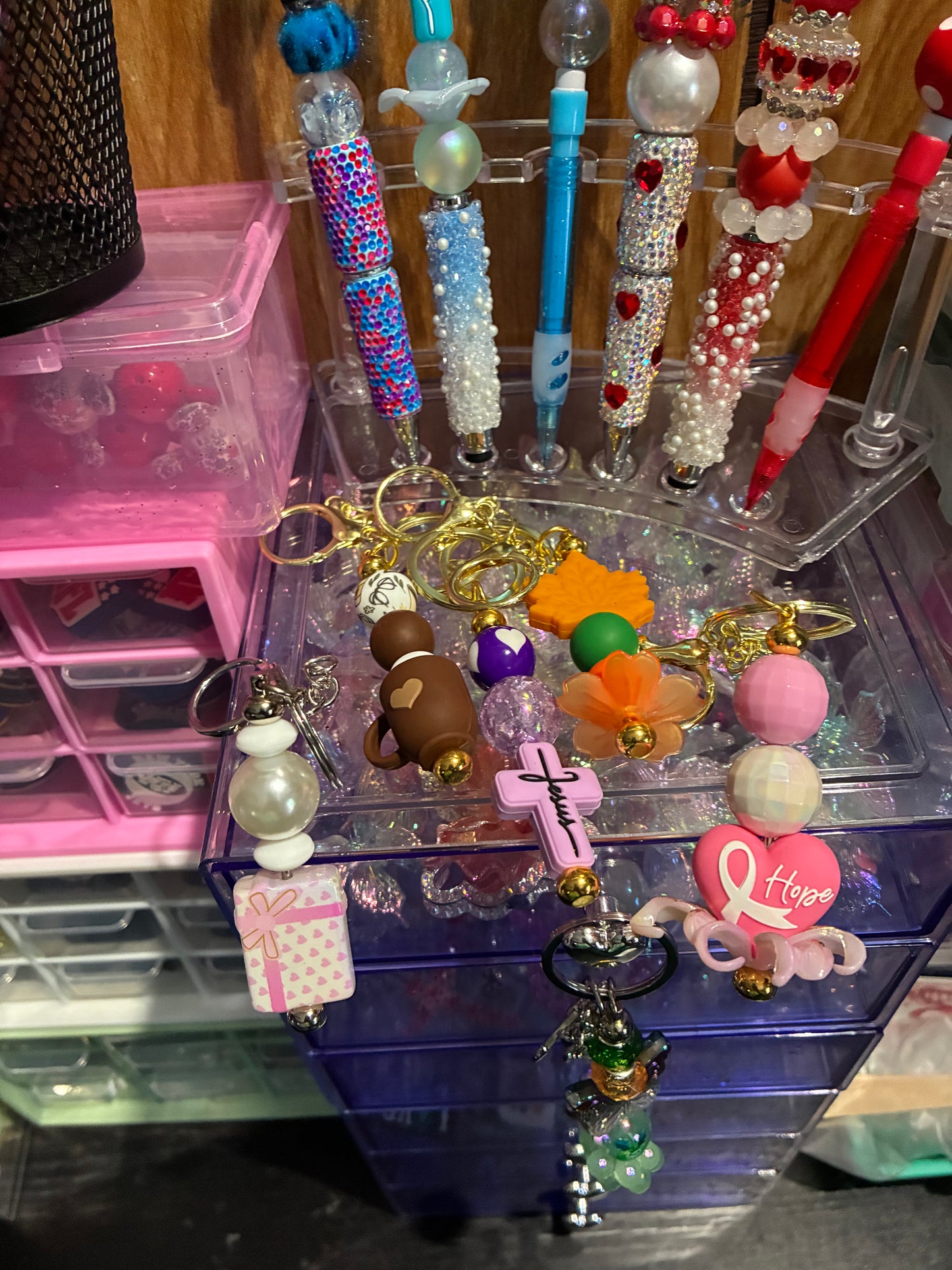 Blessed Bling Keychain