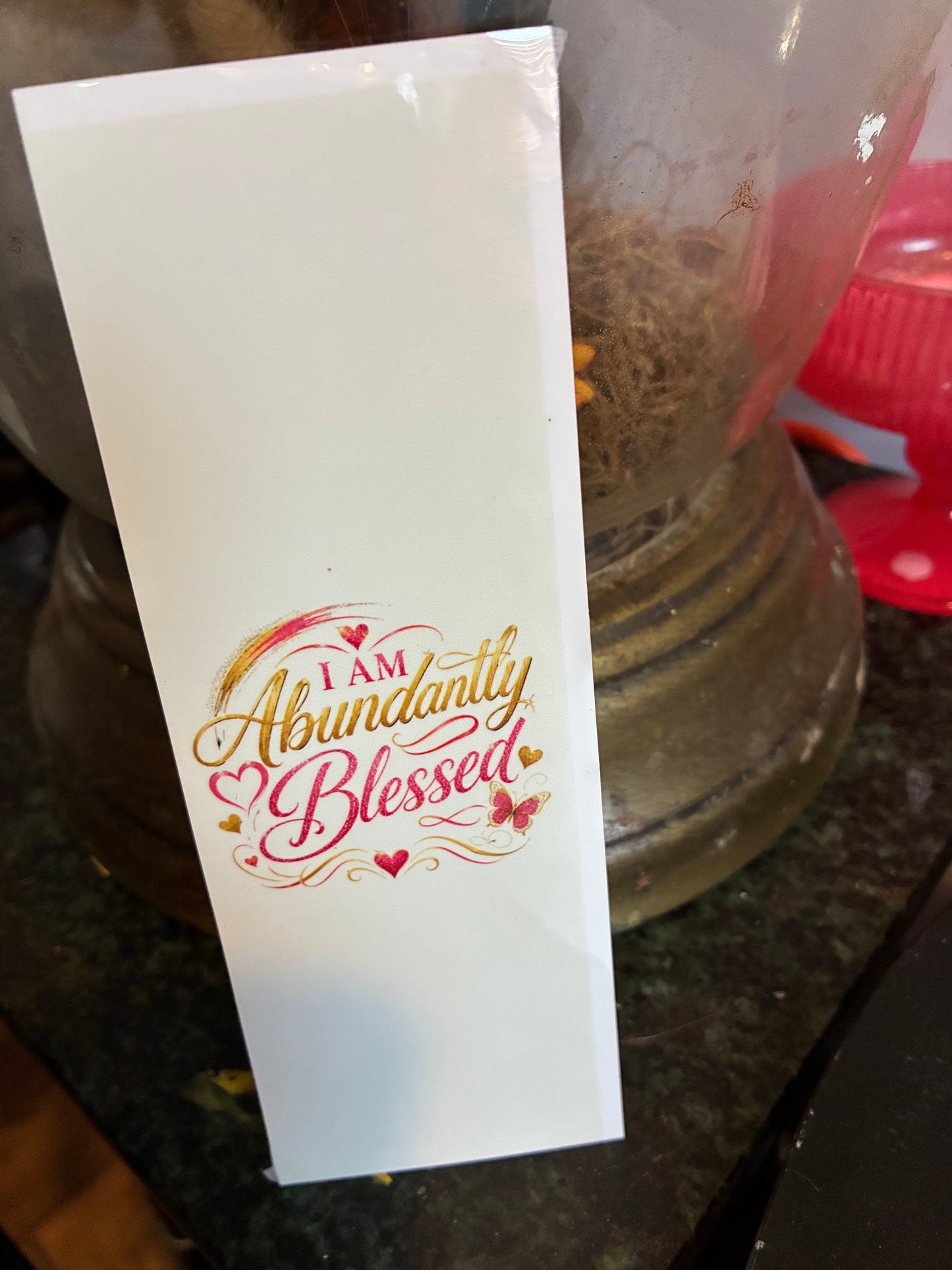 I Am Abundantly Blessed Bookmark