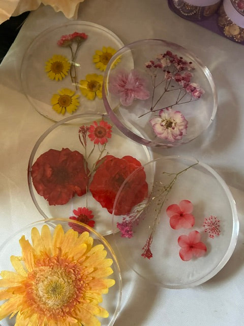 The Floral Coasters